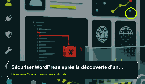 Animation consacrée à « Administrateur WordPress inconnu : conserver sa trace avant de… »
