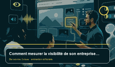 Animation consacrée à « Comment mesurer la visibilité de son entreprise dans ChatGPT ? »