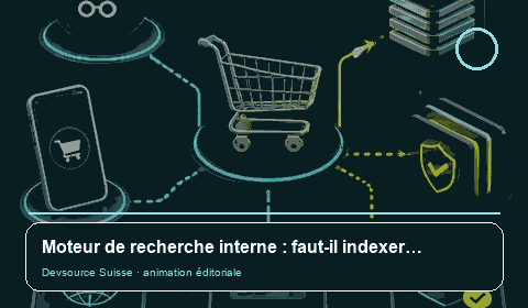 Animation consacrée à « Moteur de recherche interne : faut-il indexer les pages de… »