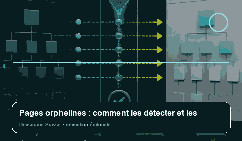 Animation consacrée à « Pages orphelines : comment les détecter et les réintégrer au… »