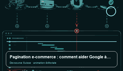 Animation consacrée à « Pagination e-commerce : comment aider Google à explorer toutes… »