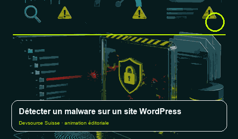 Animation consacrée à « Malware WordPress : construire un faisceau de preuves au-delà du… »