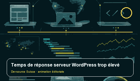 Animation consacrée à « Temps de réponse WordPress élevé : isoler le travail avant le… »