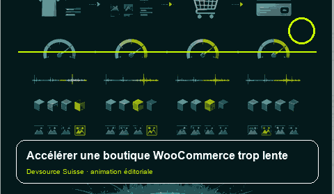 Animation consacrée à « WooCommerce lent : profiler catalogue, panier et commande séparément »