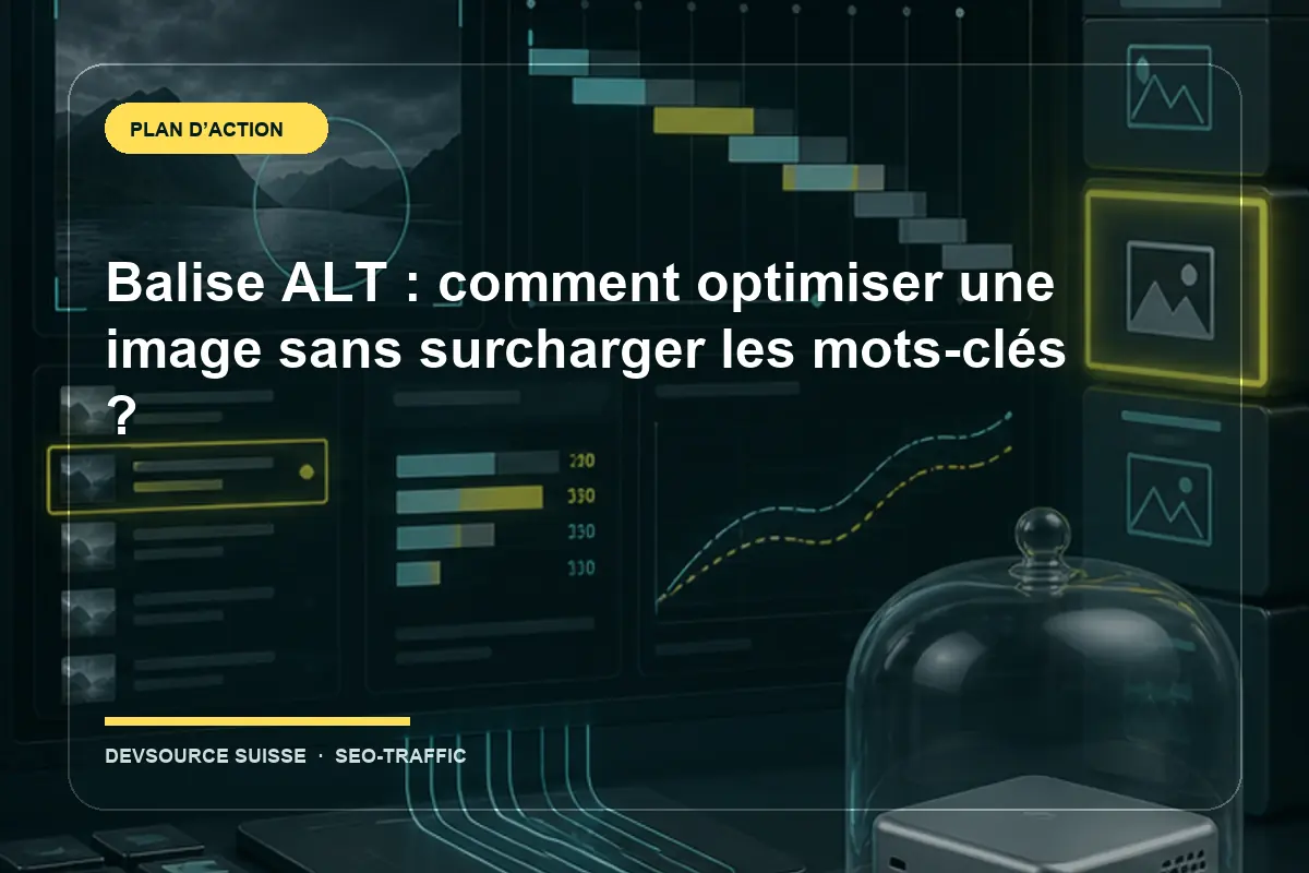 Résolution de « Balise ALT : comment optimiser une image sans surcharger les… » pour un site exploité en Suisse