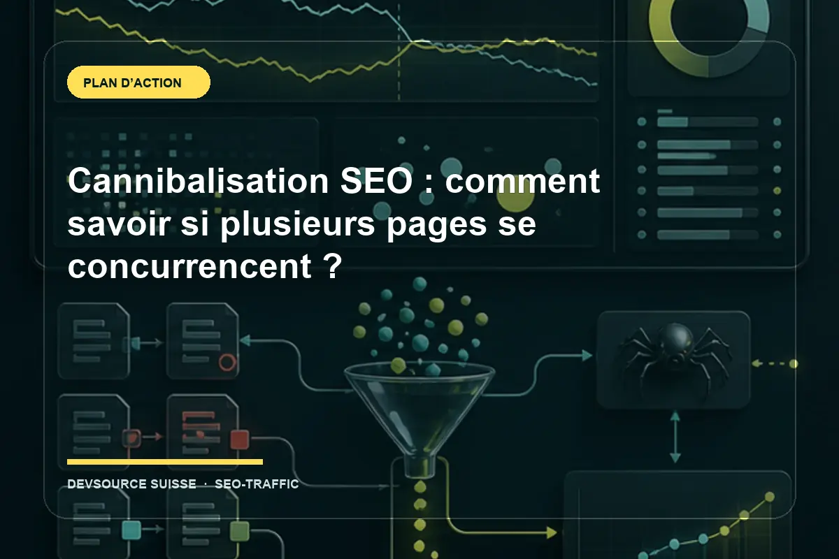 Résolution de « Cannibalisation SEO : comment savoir si plusieurs pages se… » pour un site exploité en Suisse