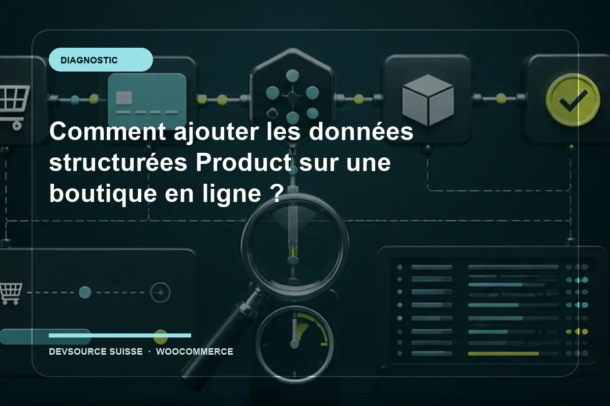 Diagnostic pour « Comment ajouter les données structurées Product sur une boutique… » dans le contexte d’un site suisse