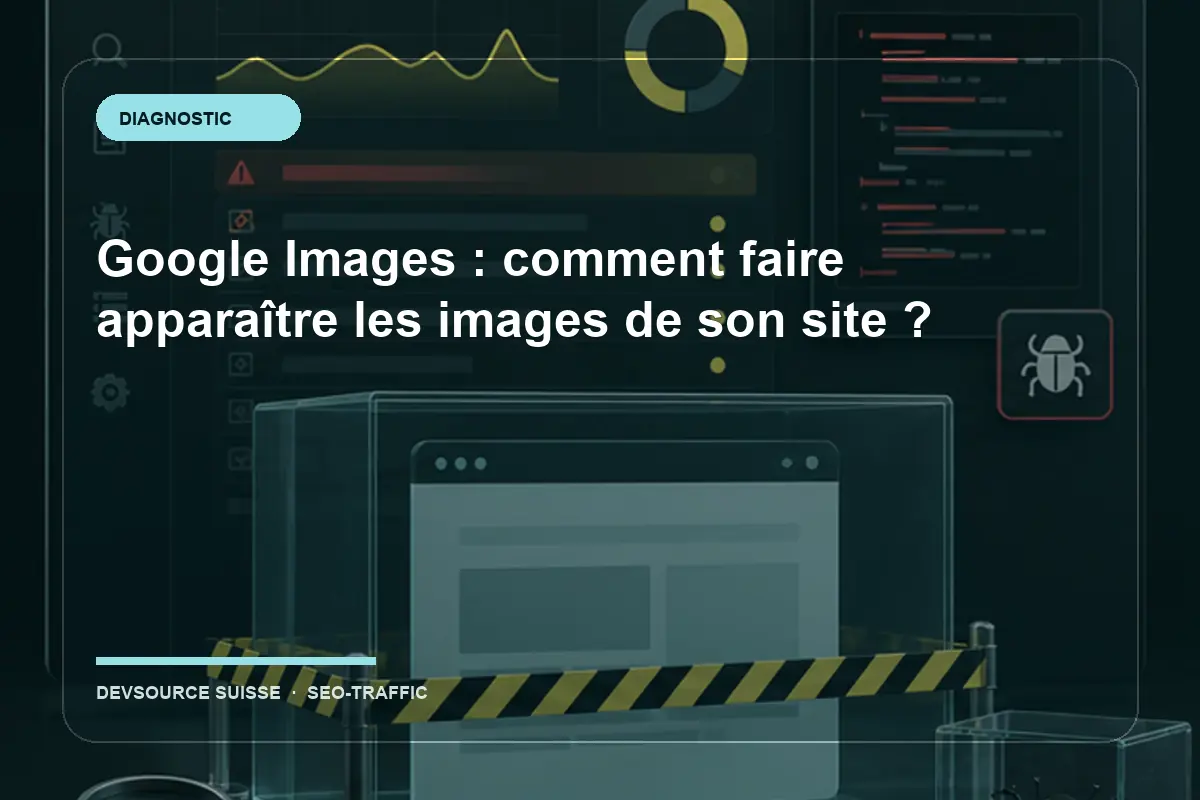 Diagnostic pour « Google Images : comment faire apparaître les images de son site ? » dans le contexte d’un site suisse
