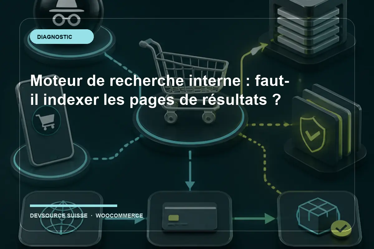 Diagnostic pour « Moteur de recherche interne : faut-il indexer les pages de… » dans le contexte d’un site suisse