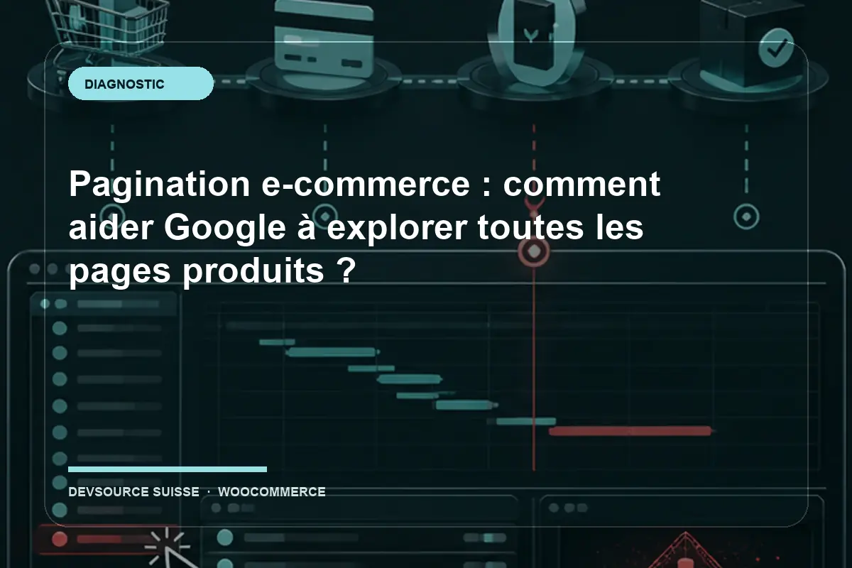 Diagnostic pour « Pagination e-commerce : comment aider Google à explorer toutes… » dans le contexte d’un site suisse