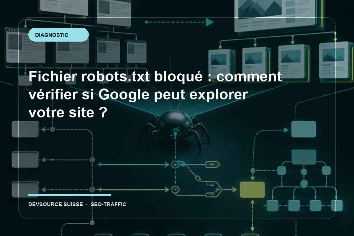 Diagnostic pour « Fichier robots.txt bloqué : comment vérifier si Google peut… » dans le contexte d’un site suisse