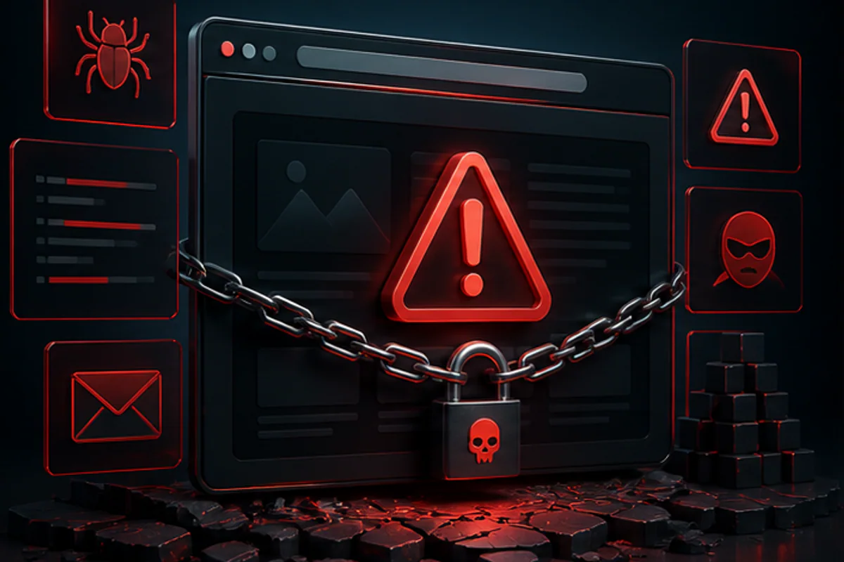 Illustration suisse de l’article « Site piraté ou pénalisé : lire séparément sécurité et diffusion Google »