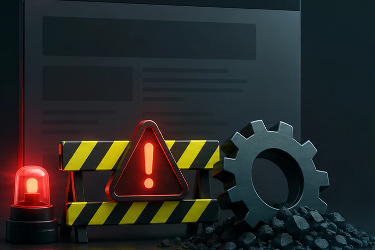 Illustration suisse de l’article « Mode maintenance WordPress bloqué : vérifier le verrou avant de le retirer »