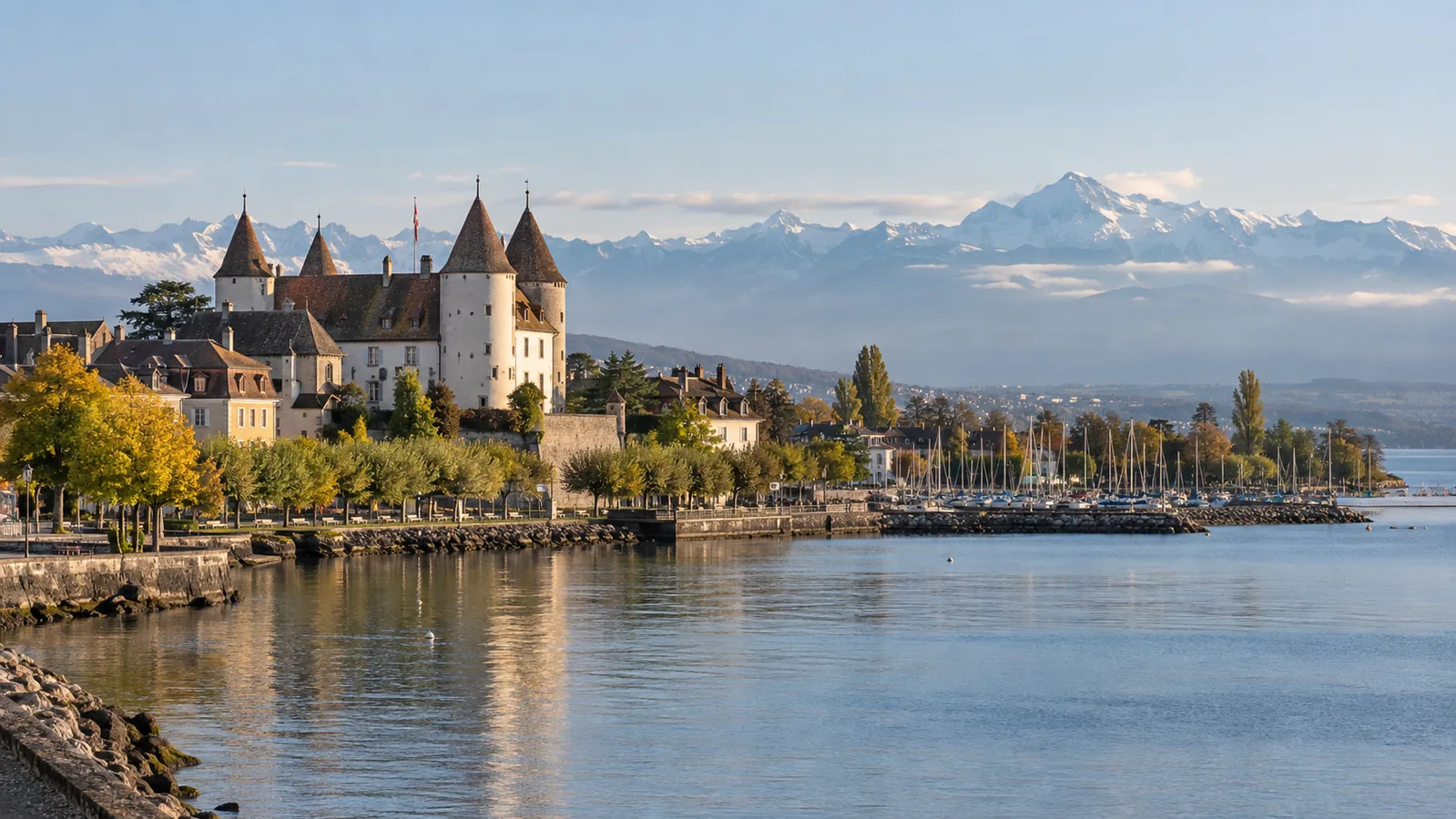 Vue de Nyon, marché local accompagné par Devsource pour le référencement naturel