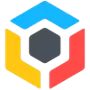 Logo Client Devsource — symbole hexagonal, référence client Devsource