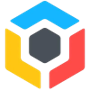 Logo Client Devsource — symbole hexagonal, référence client Devsource