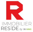 Immobilier Reside — 3G Immo, client accompagné par Devsource Logo Immobilier Reside — 3G Immo, référence client Devsource
