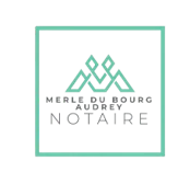 Logo Mégèle du Bourg Audrey, notaire, client Devsource