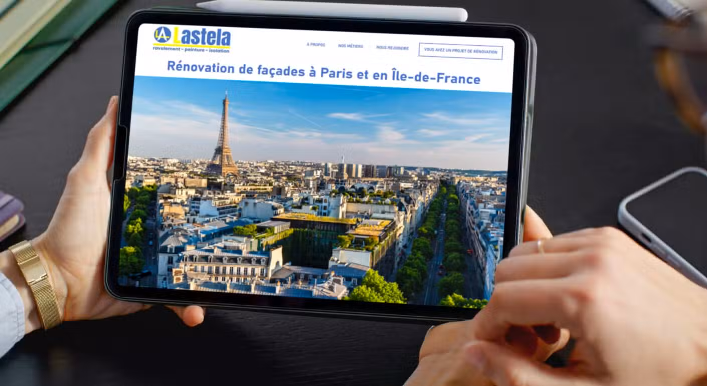 Réalisation Lastela par Devsource