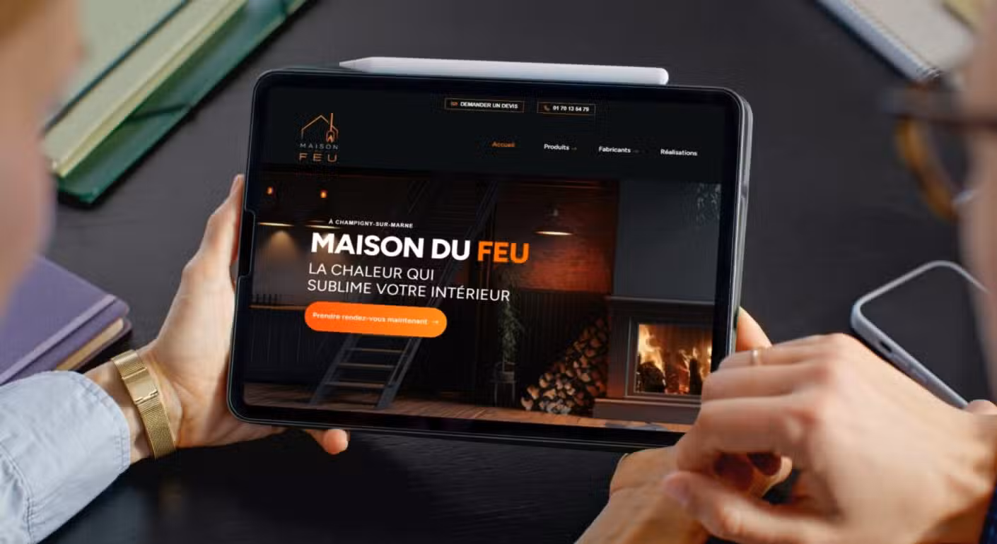 Réalisation Maison du Feu par Devsource