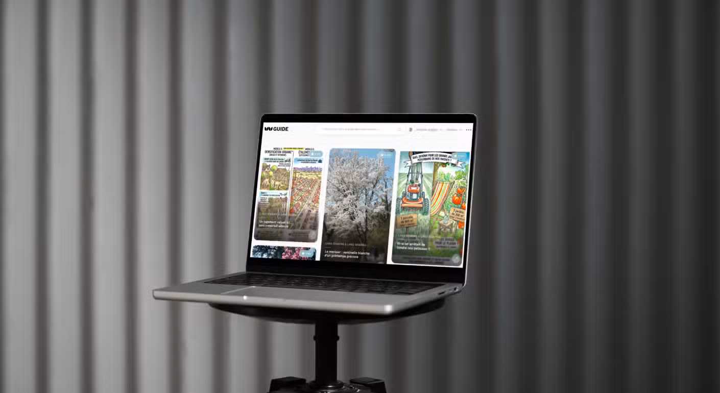 Réalisation VV.guide par Devsource