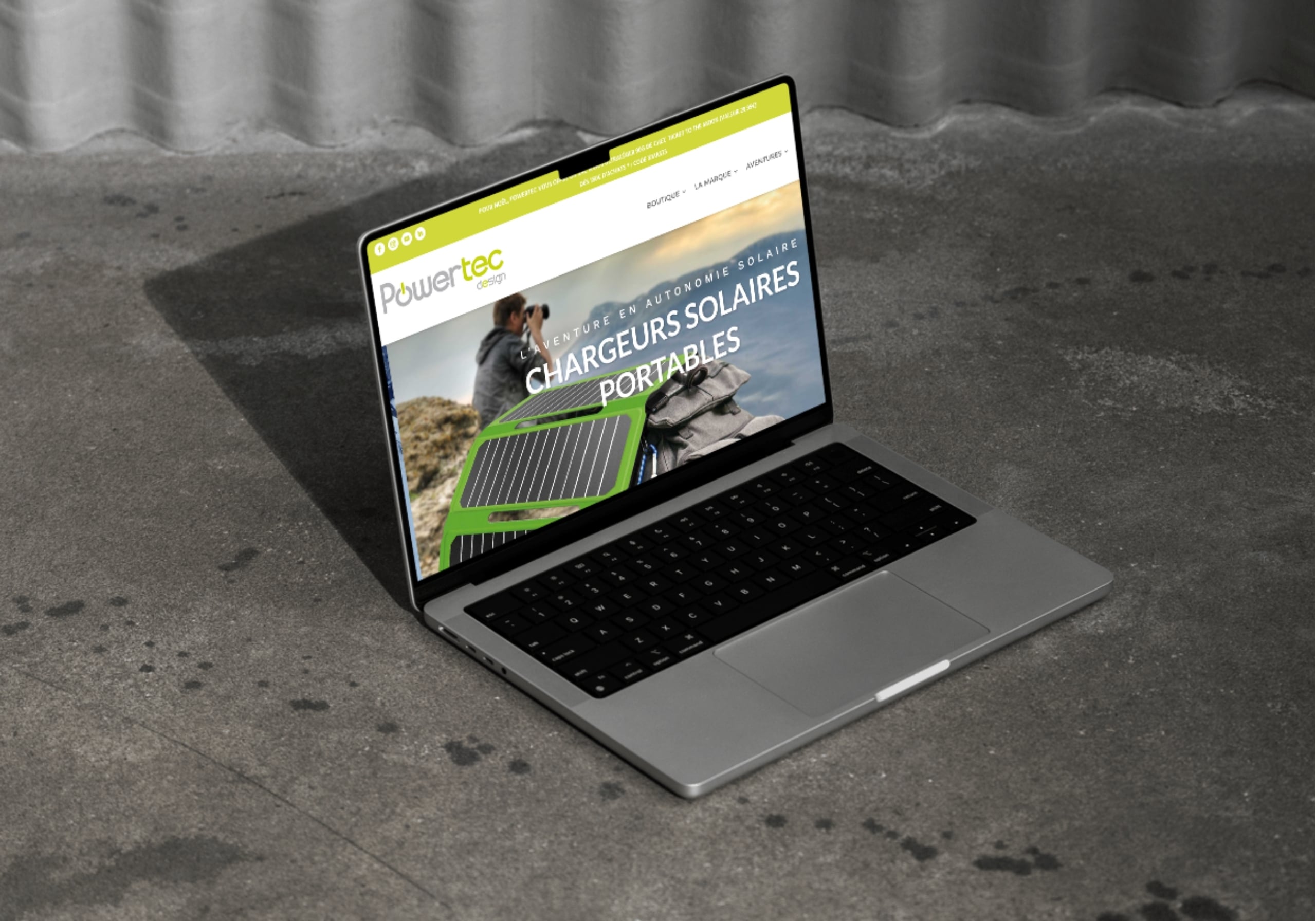 client portfolio powertec | Devsource by Maxime GUINARD