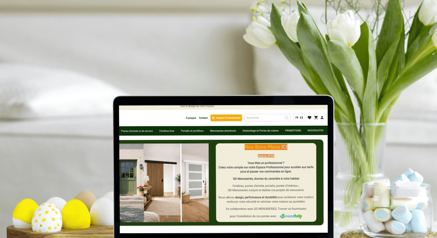 portfolio client gd menuiseries | Devsource by Maxime GUINARD